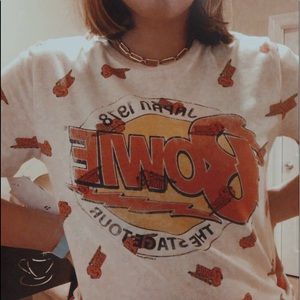 David Bowie Crop Top